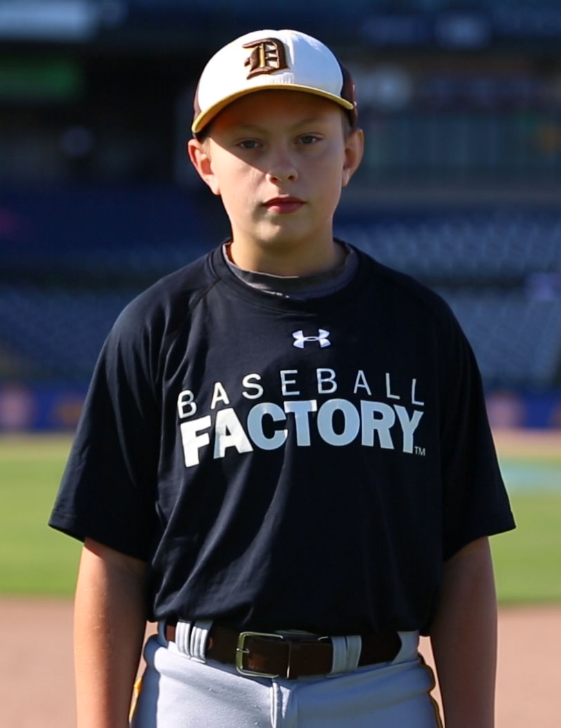Baseball Factory, Player Page