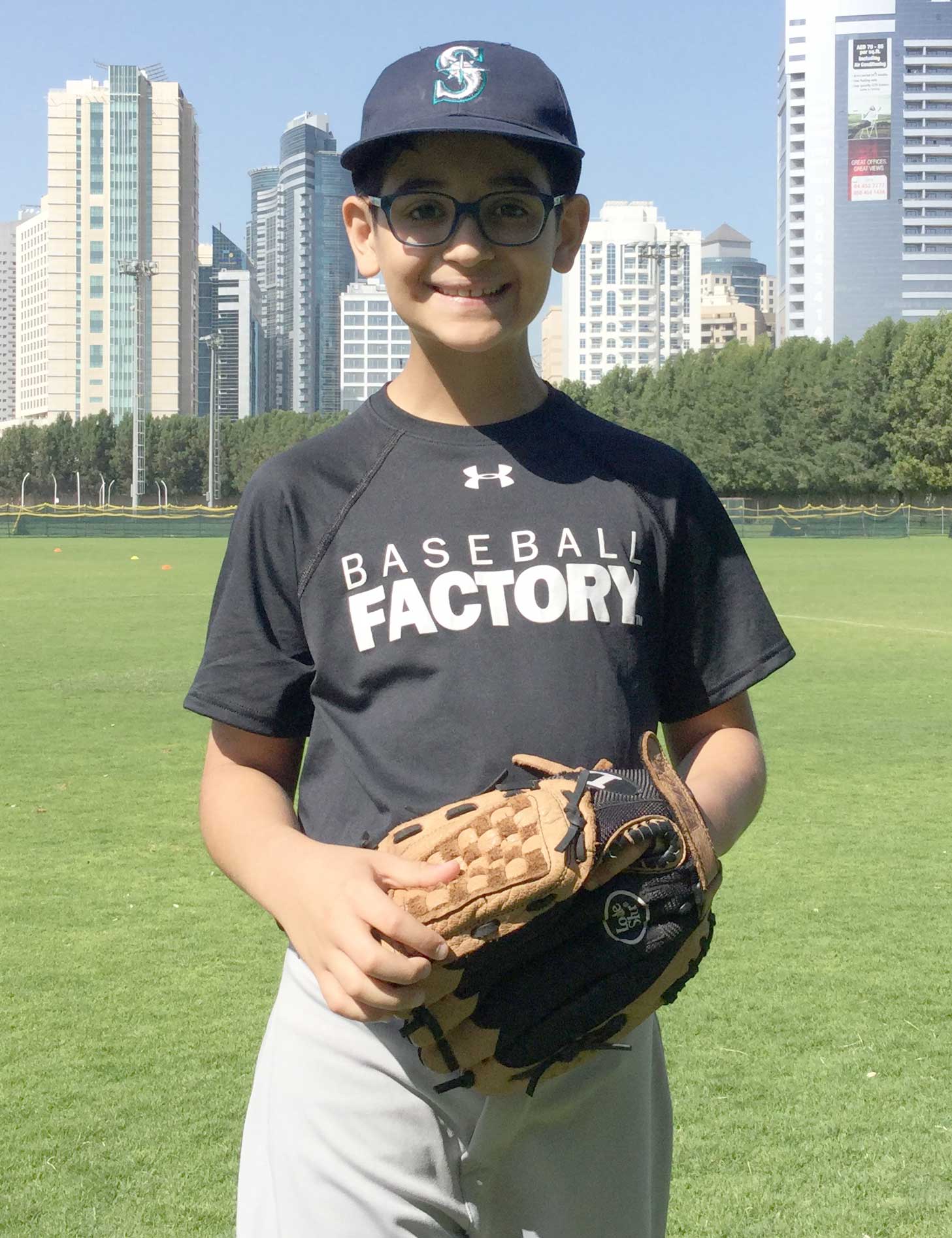 Baseball Factory, Player Page